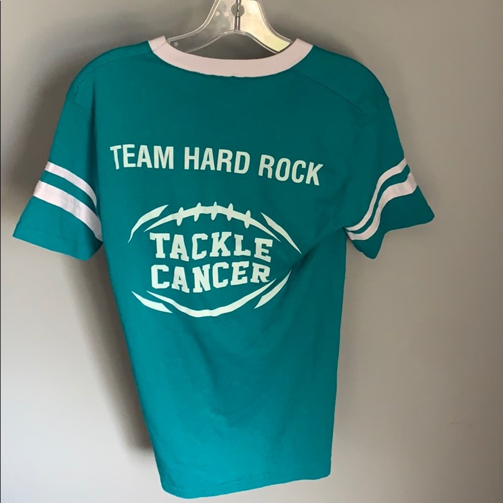 Hard Rock Ladies Blue & White Top - Picture 3 of 3